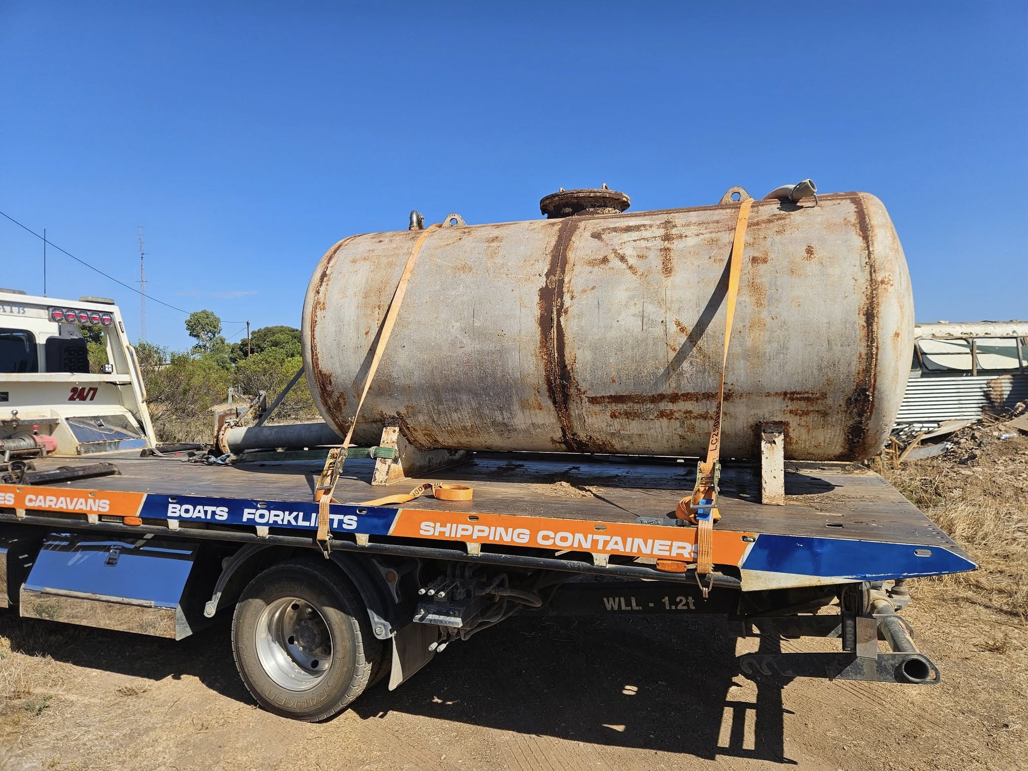 Towing Yorke Peninsula